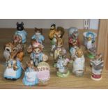 A group of Beswick Beatrix Potter figures