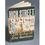 Richards, J.M - High Street, illustrated by Eric Ravilious, with 24 coloured lithographs, Country