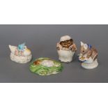 Eight Royal Albert Beatrix Potter figures