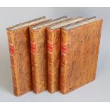 Baretti, Giuseppe Marc Antonio - A Journey from London to Genoa, 1st edition, 4 vols, 8vo, tree