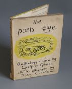 Grigson, Geoffrey - The Poets Eye, 1st edition, 8vo, pictorial cloth with d.j., illustrated with