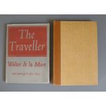 De La Mare, Walter - The Traveller, original cloth gilt, with d.j., 4 drawings by John Piper