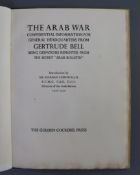 Golden Cockerel Press - Bell, Gertrude - The Arab War, one of 500, original quarter niger, London