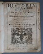 Davila, Arrigo (Enrico) Cateriono; Giacomo Marcello - Historie Delle Guerre Civili Di Francia Di