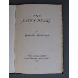 Adlington, Richard - The Eaten Heart, number 143 of 200, signed by the author, qto, marbled
