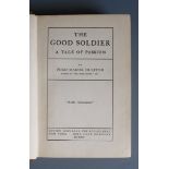 Ford, Ford Madox - The Good Soldier, 1st edition, 8vo, original brown cloth blind ruled, with