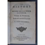 Ramsay, Andrew Michael - The History of Heinrich La Tour D'Auvergne, Viscount de Turenne, 2 vols,