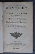 Ramsay, Andrew Michael - The History of Heinrich La Tour D'Auvergne, Viscount de Turenne, 2 vols,