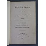 Shelley, Percy Bysshe - Poetical Pieces .... containing Prometheus Unmasked .... Hellas ... The