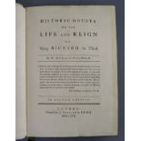 Walpole, Horace - Historic Doubts on the Life and Reign of King Richard and the Third, 2nd