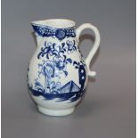 An 18th century English porcelain milk jug - Ex Geoffrey Godden