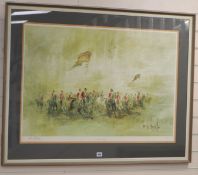 Ben Maile (1922-), limited edition print, 'A Time of Glory, signed in pencil, 21/350, 62 x 89cm