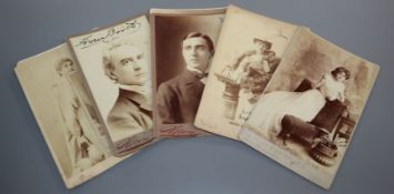 A quantity of postcards, theatrical photos etc