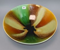 A Poole pottery studio bowl diameter 41cm