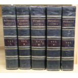 The Novels of Sir Walter Scott, published by Robert Cadell, 1843, Vols 1-5