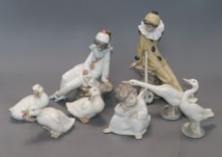 Lladro and Nao figurines