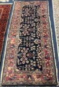 A Meshed rug 220 x 98cm