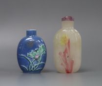 Two snuff bottles