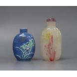 Two snuff bottles