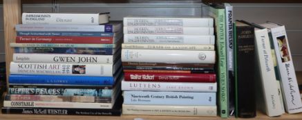 A quantity of reference books relating mostly to British Art including 19th century British