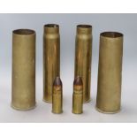 Six WWI shell casings