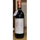 One bottle of Chateau Pichon Longueville Baron, St Julien 2eme cru 1990