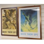 Two WWII propaganda posters