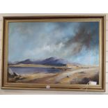 Raymond Klee (1925-2013) oil on board, Highland landscape, signed, 60 x 90cm