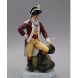 A Royal Doulton figure, Officer of the Line, HN2733, height 23cm