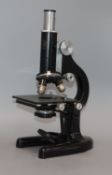 A Zeiss cased microscope