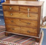 A George III mahogany chest