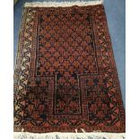 A Belouch prayer rug 150 x 90cm