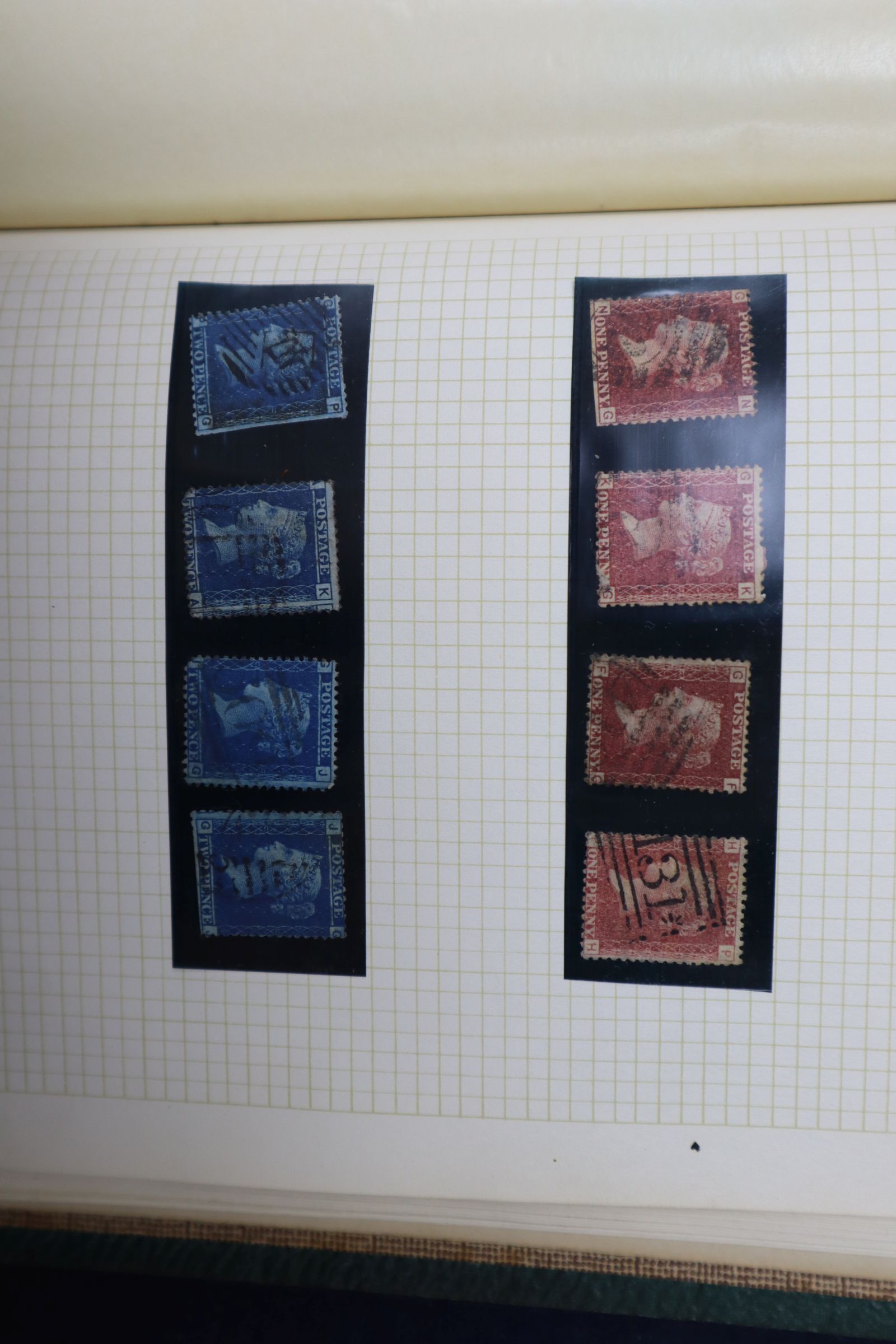 A collection of stamp albums containing Victorian British and Inland Revenue stamps - Image 4 of 4