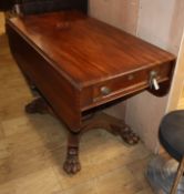 A Regency mahogany Pembroke breakfast table W.106cm