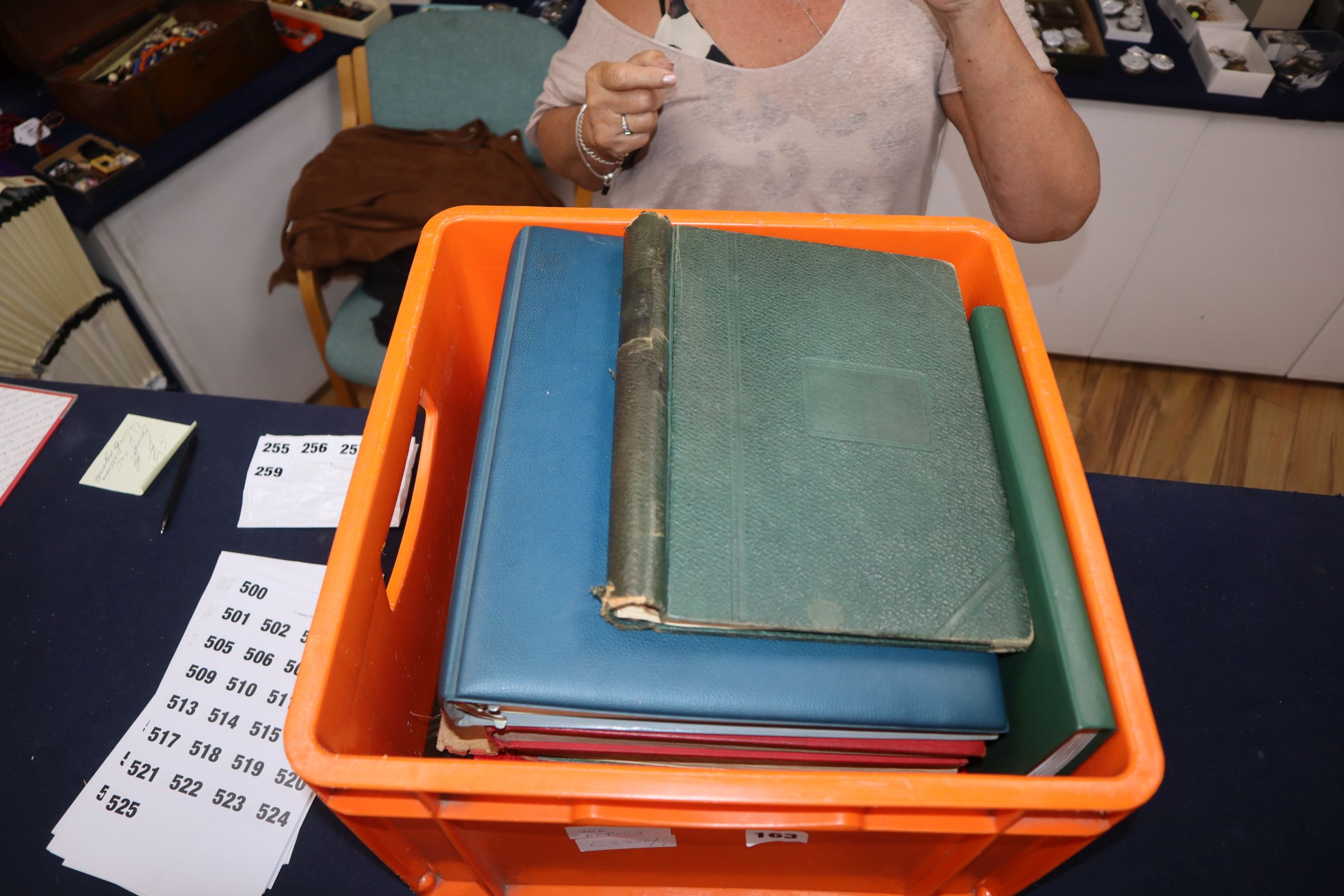 A collection of stamp albums containing Victorian British and Inland Revenue stamps - Image 2 of 4