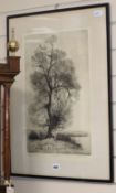 Alfred Blundell (1883-1968), 'The Black Poplar', signed in pencil in the margin and inscribed,