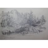 Alice Tringham. A Victorian pencil sketchbook, mainly English rural landscapes