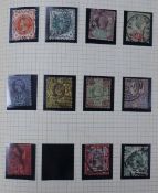 A collection of stamp albums containing Victorian British and Inland Revenue stamps