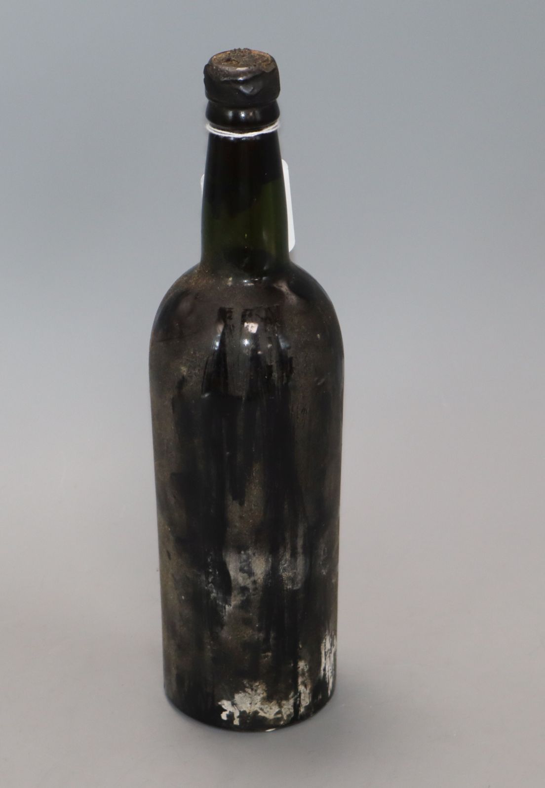 One bottle of a 1940's Warre's vintage port, no label and last number from date missing on seal.