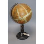 An early 20th century Waverley "Book of Knowledge" desk globe diameter approx. 17cm