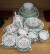 A Minton "Haddon Hall" part dinner service