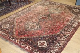 A Caucasian carpet Approx. 300 x 220cm