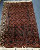 A Belouch prayer rug 150 x 90cm