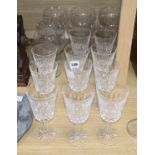 A quantity of Waterford glassware and six brandy glasses