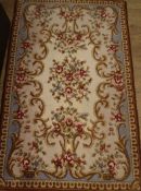 An Aubusson style rug Approx. 160 x 100cm