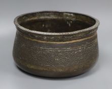 An 18th/19th century Egyptian copper bowl
