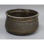 An 18th/19th century Egyptian copper bowl