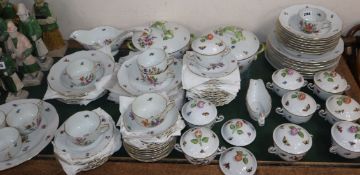 A Herend part dinner and tea set