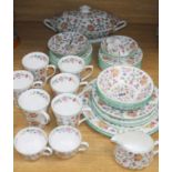 A Minton Haddon Hall part dinner service