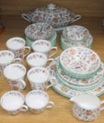 A Minton Haddon Hall part dinner service